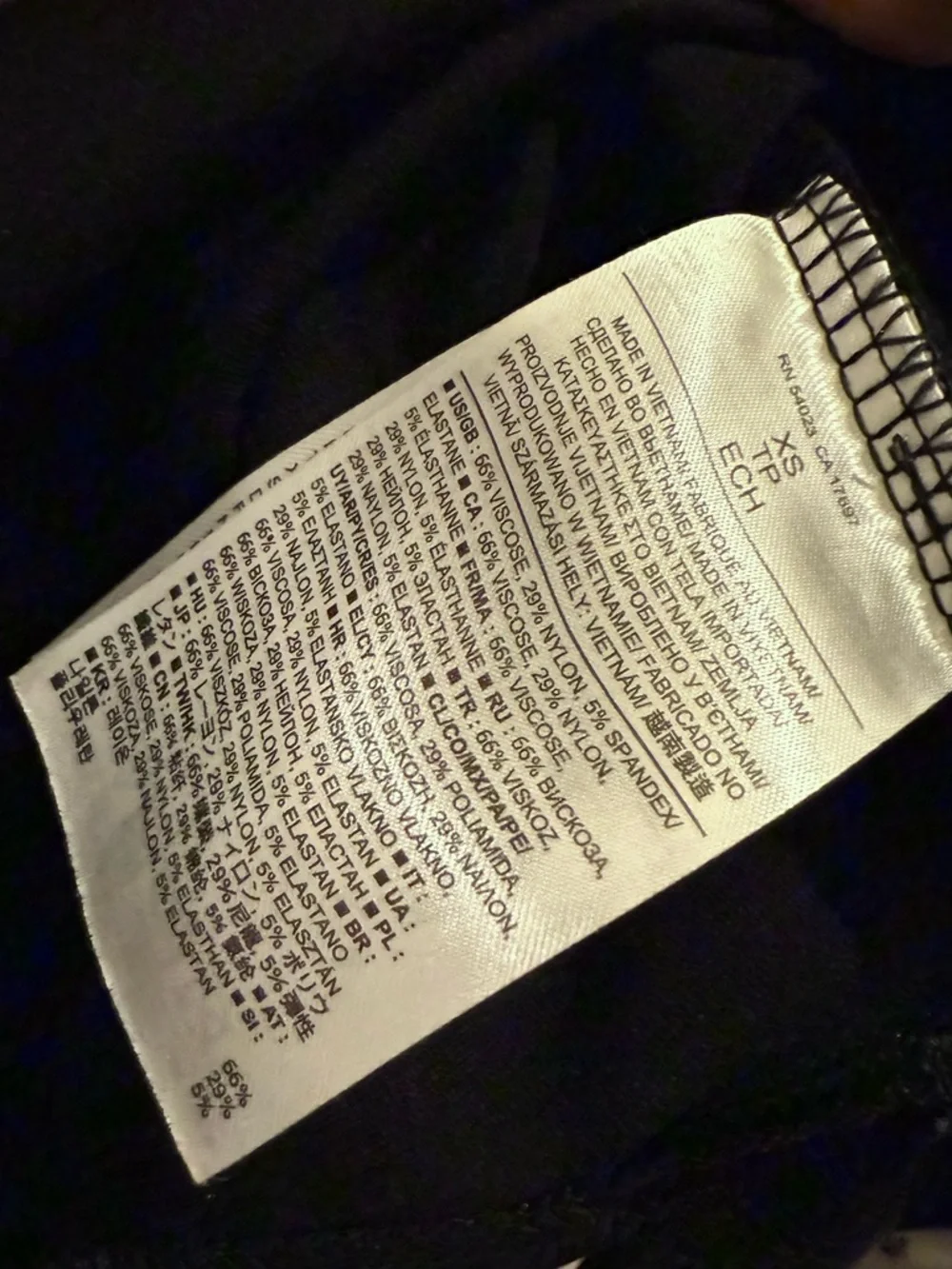 NWOT Banana Republic Men's Black Crewneck Varsity Sweatshirt Jersey Number 3